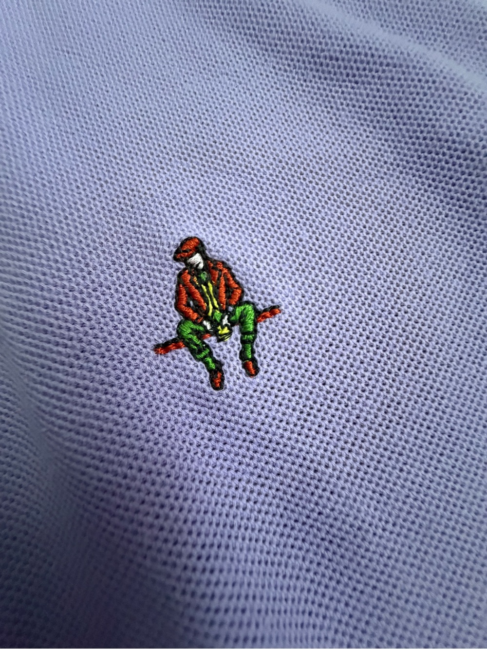 Paul Stuart Men's Lavender Polo Shirt - Picture 6 of 11